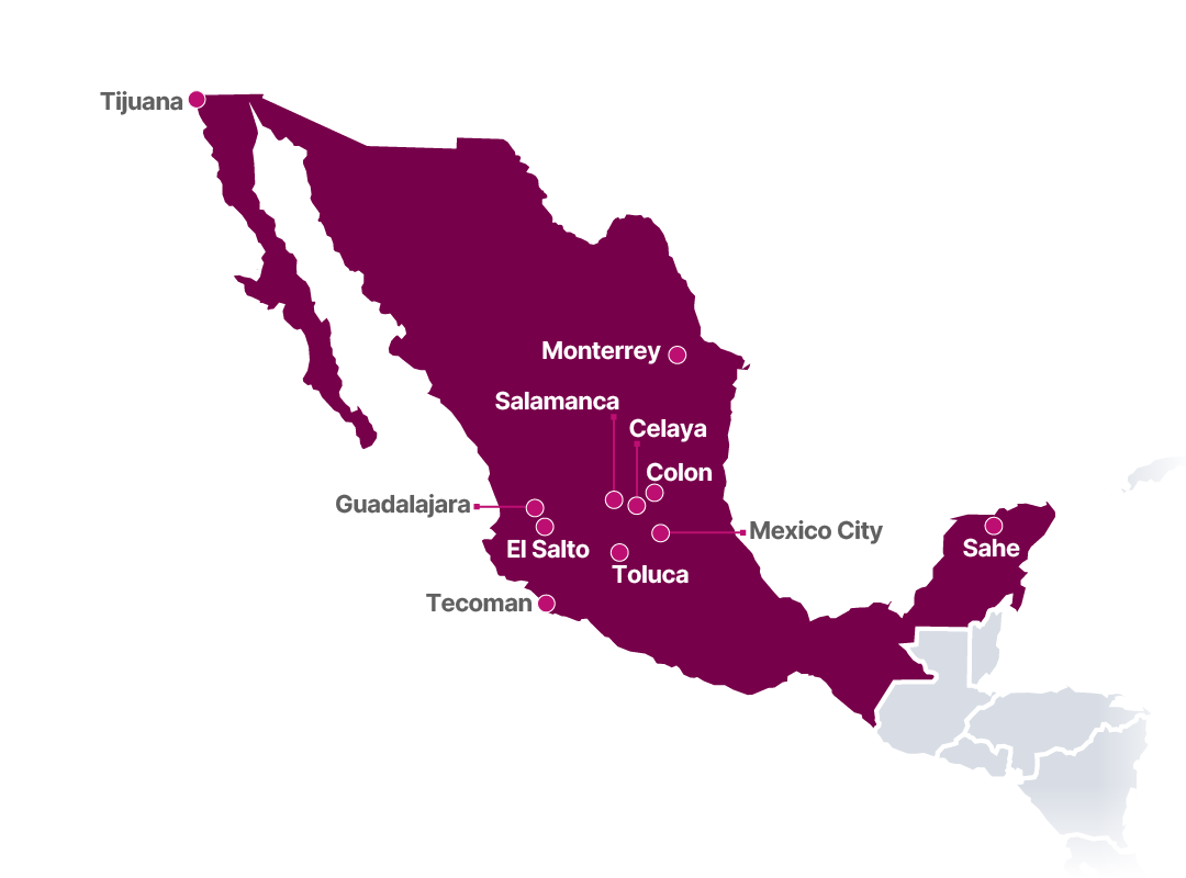 MEXICO MAP