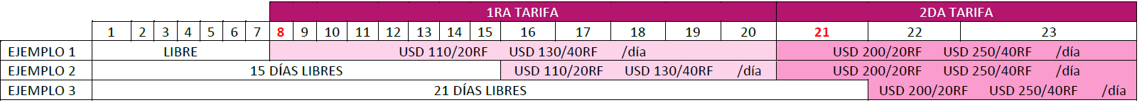 CARGA RF - 20 Y 40 PIES