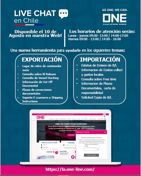 Campaña Live Chat 10 de Agosto