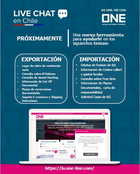 Campaña Live Chat Chile