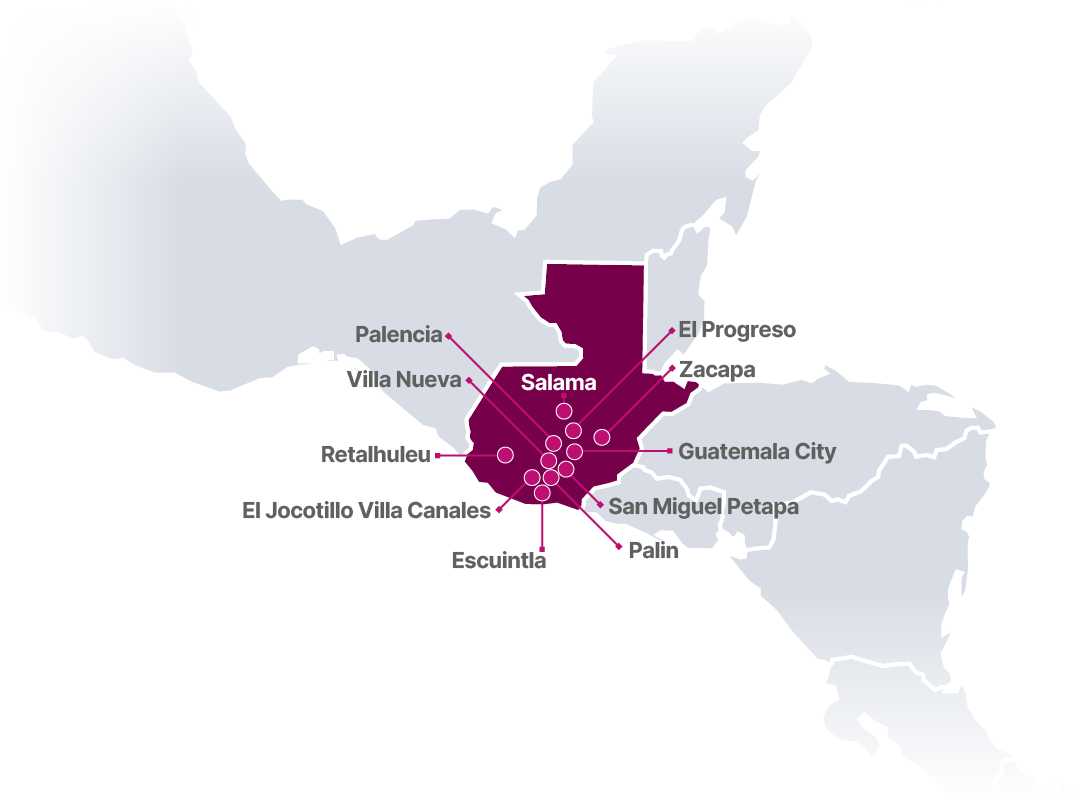 GUATEMALA MAP
